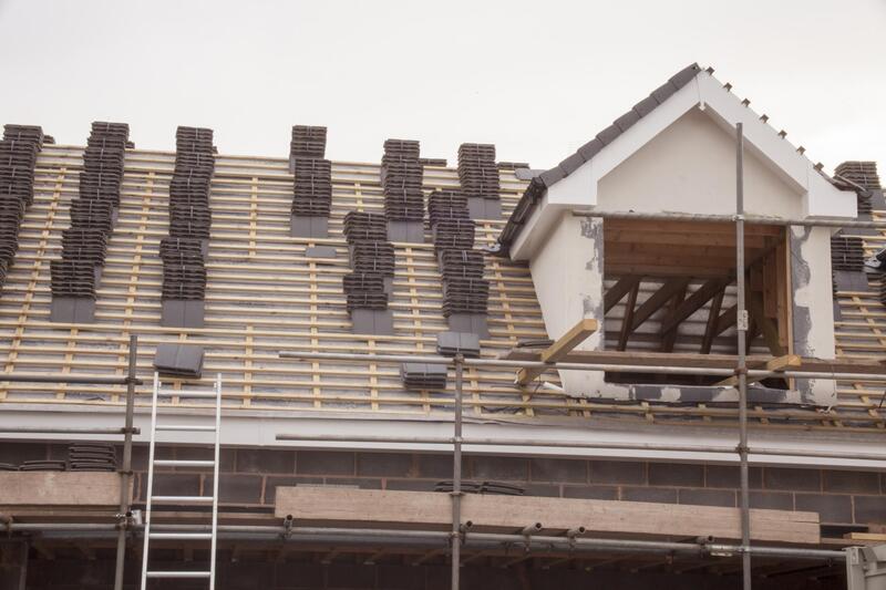 roof shingles ready to install